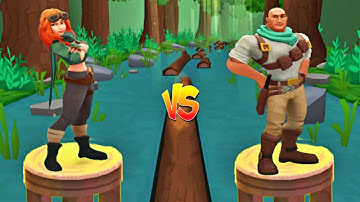 Jumanji:Epic Run - Smolder the Explorer Vs. Explorer Ruby (Android,iOS)