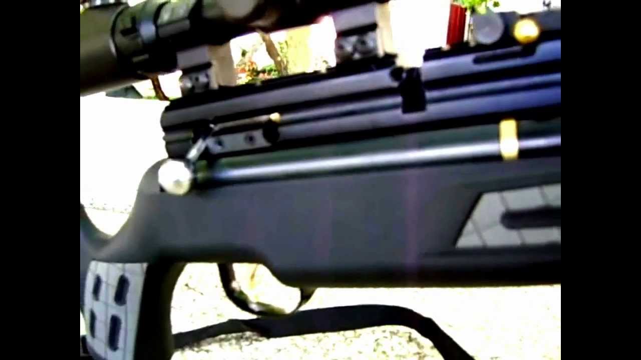 Hatsan BT65SB funcionamiento YouTube