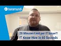 28 Minutes Lost per IT Issue?! Why Digital Employee Experience Matters – IT Know-How in 60 Seconds