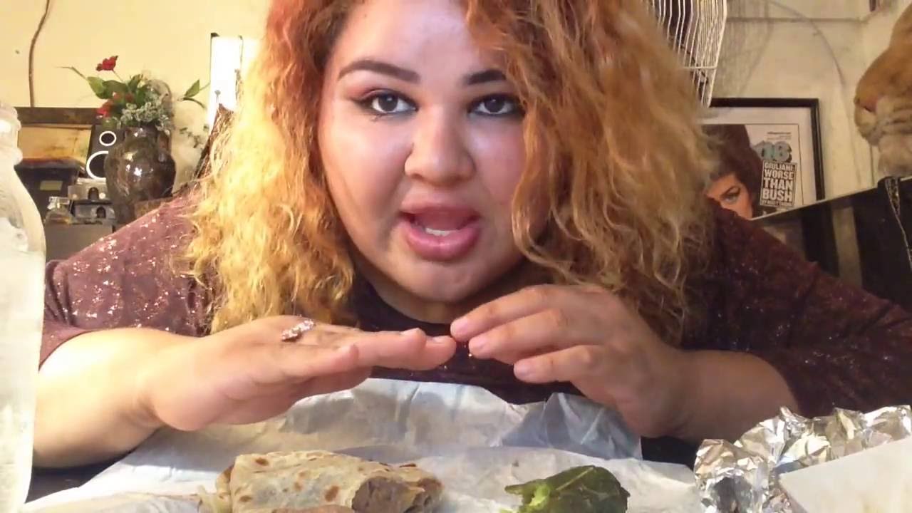 Bean& Cheese Burrito/ MUKBANG YouTube