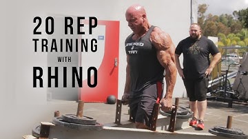 20 Rep Training with Rhino | JTSstrength.com