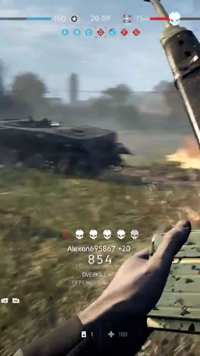 BF V! Rocket kill streak! #battlefield #Aurora/Runaway #music #battlefieldbuddies #gaming #games