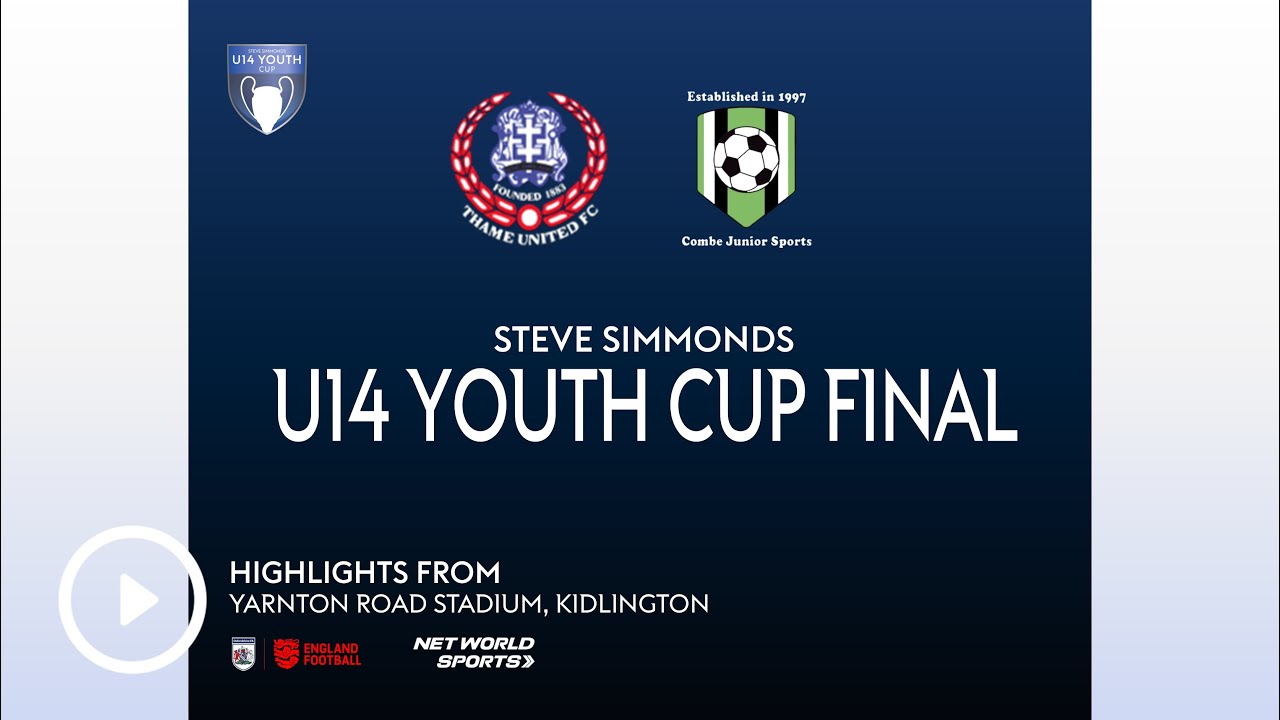 Steve Simmonds U14 Youth Cup Final 2026 Highlights sponsored by Net ...