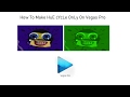 How To Make HuE CYcLe OnLy On Vegas Pro New Effect 
