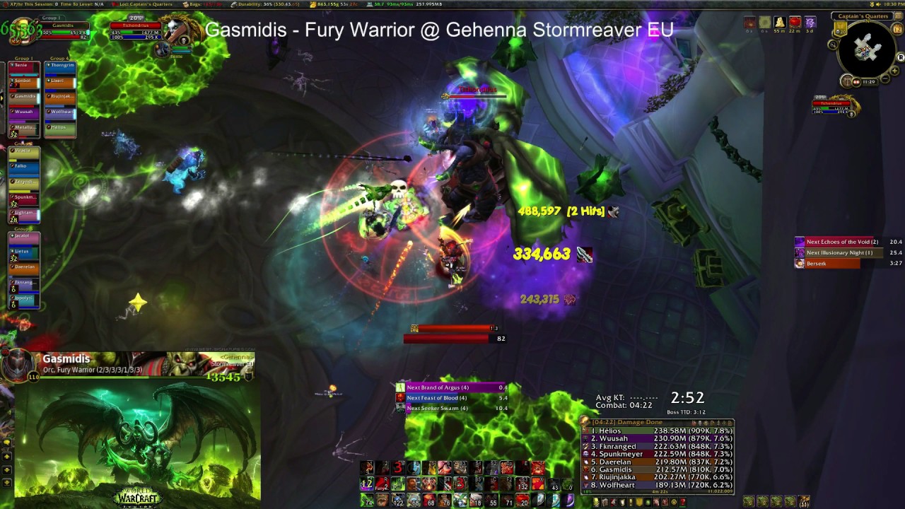 Tichondrius M 1st Kill