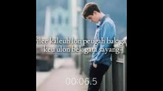 Lagu Aceh Status WA - Racon Sideupa _ Efendi Maulana