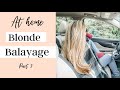 Easy DIY balayage and highlights ⎸how to bleach your hair at home  ⎸Money Piece and Root Shadow