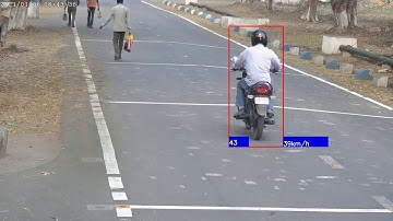 Vehicle Tracking Speed Detection and Automatic Number Plate Recognition (ANPR)