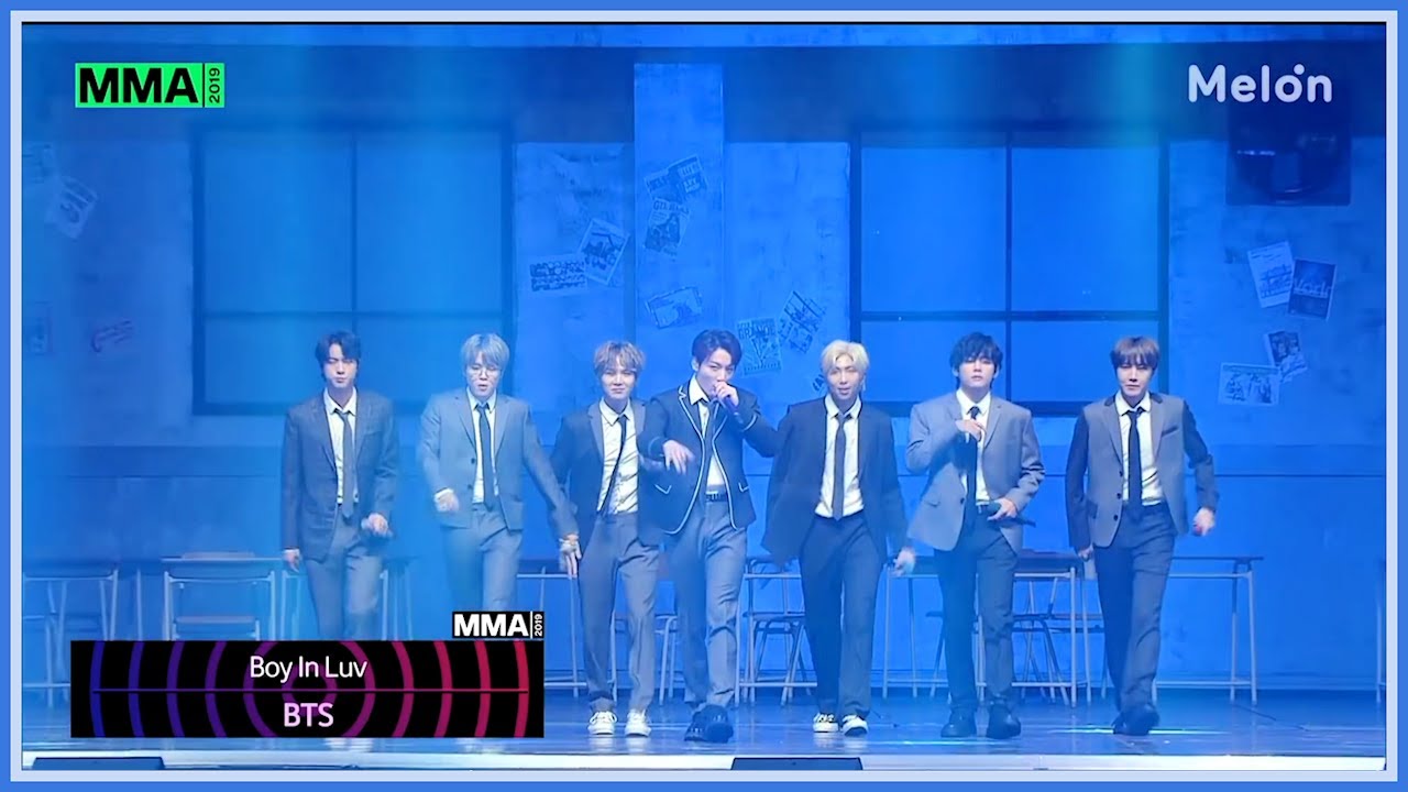 BTS  Boy In Luv  live MMA 2019 ENG SUBFull HD