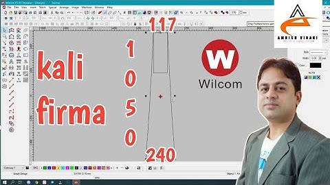 how to make kali firma | firm work of kali design | wilcom 2006 |amrish virani