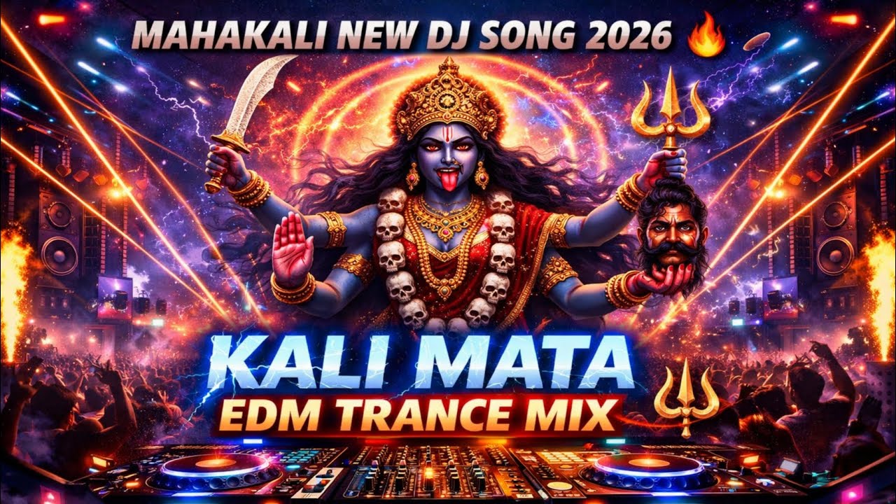 Mahakali New DJ Song 2026 🔥| Kali Mata EDM Trance Mix 🔱