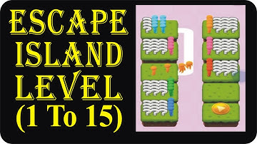 Escape Island - Level 1 to 15 - Escape Island Game - Full Level - island water sort - @GamesislandSK