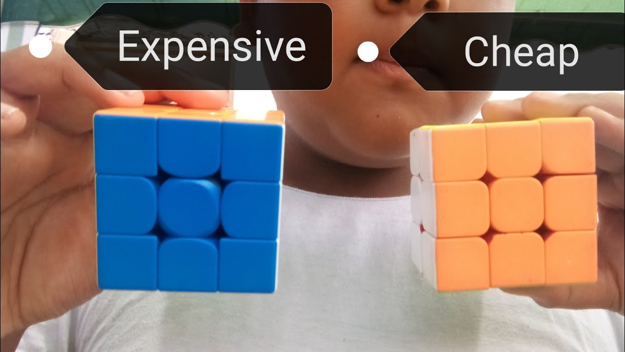 cheap cube vs expensive cube. (comment) - YouTube