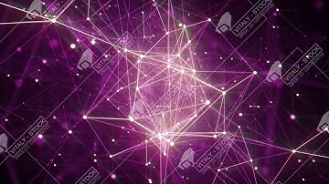 Abstract plexus shapes. Digital, communication and technology background