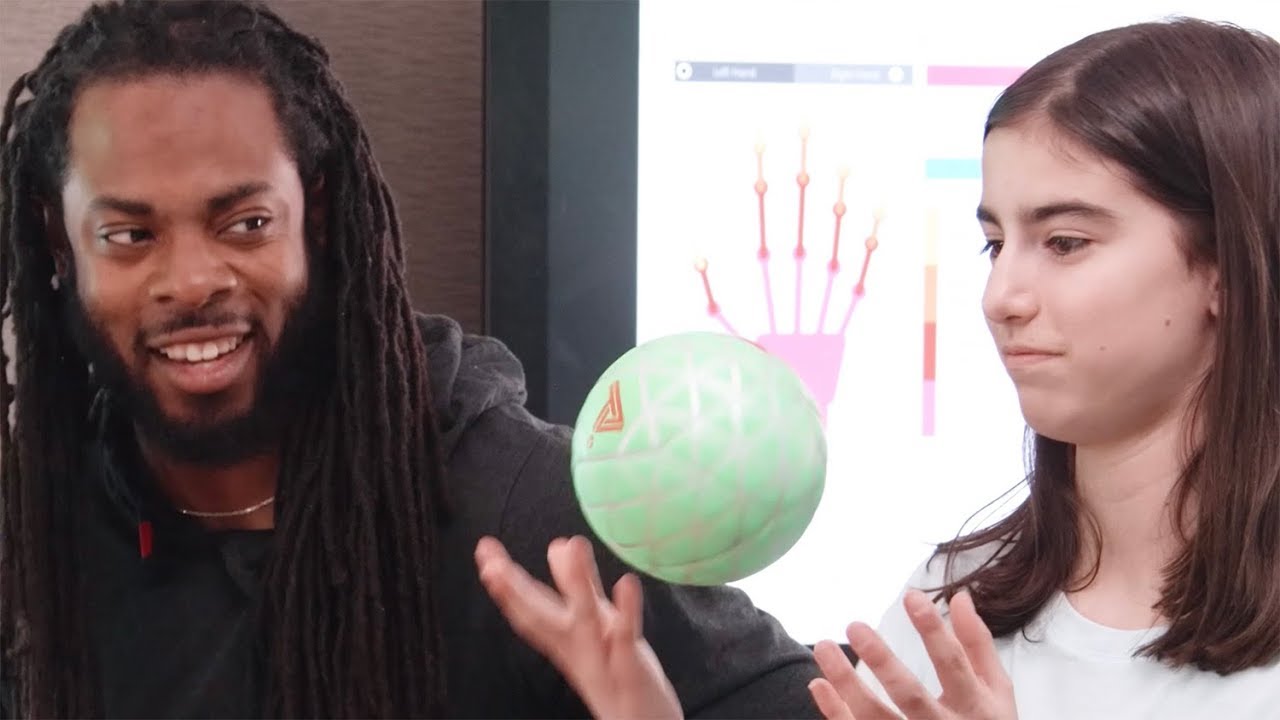 Newton's Second Law with Play Impossible and Richard Sherman video to gif
