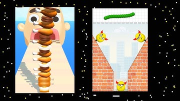 Sandwich Runner Vs Draw To Smash| Android Ios| All Levels