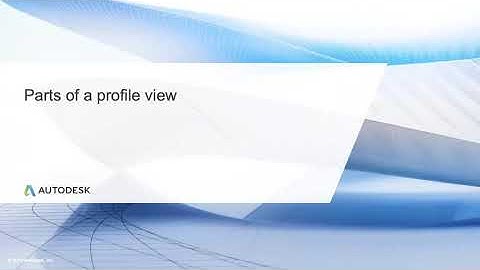 Cert Prep for Autodesk Pro Civil 3D Infrastructure Design Lesson 3: Parts of a profile view