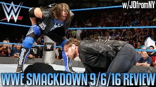 WWE Smackdown Live 9/6/16 Review: WWE Backlash 2016 Go Home Show & The Uso's FINALLY Turn Heel