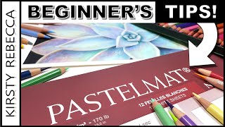 Coloured Pencil on Pastelmat // TECHNIQUES EXPLAINED!