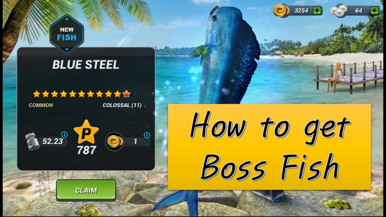 Fishing Clash - How to get boss fish 