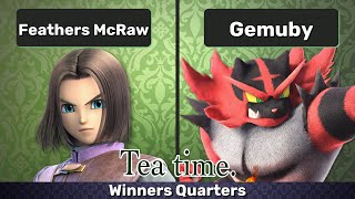 Tea Time #223 - Winners Quarters - Feathers McRaw vs Gemuby