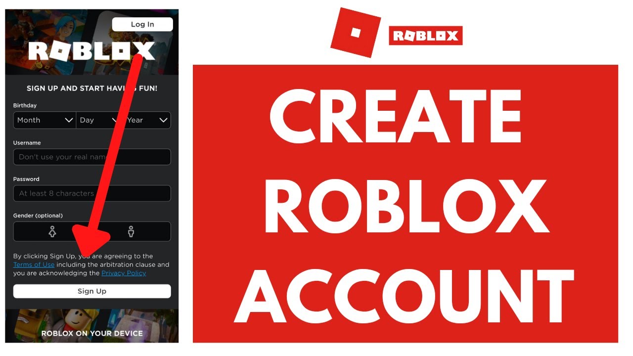 How To Make a Roblox Account❓❓ 