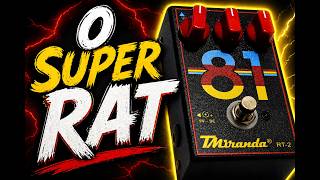 Distortion Pedal 81 Super Pro Rat TMiranda