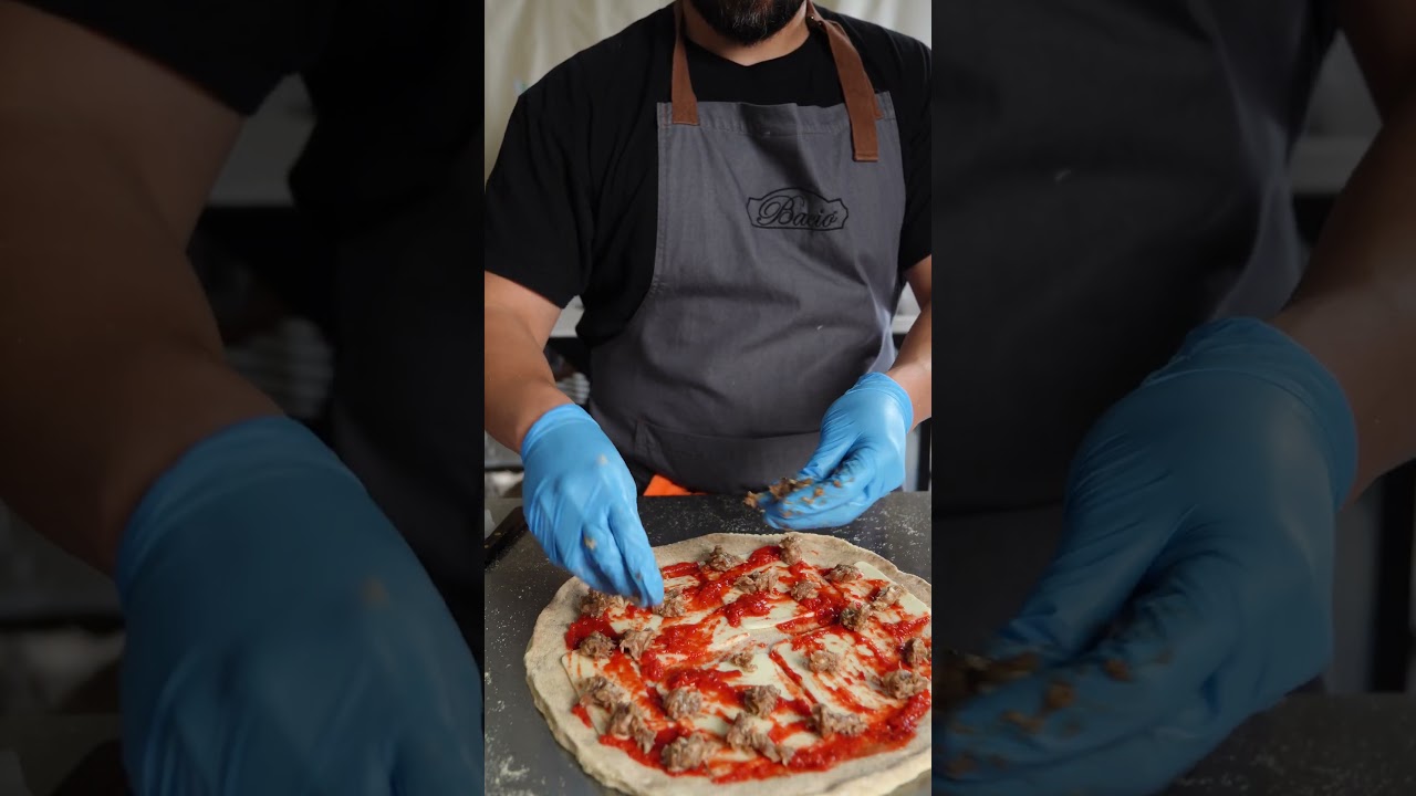 Finalized upside down sausage @baciocheese #pizza #itspizzatime #food #pizzalover Finalized upside down sausage @baciocheese #pizza #itspizzatime #food #pizzalover