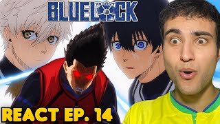 SÓ TEM MONSTRO NESSE JOGO! React Blue Lock EP. 21 