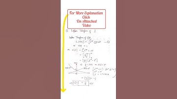 01/1000 | Laplace Transform of 1