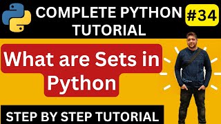 Sets in Python || What are Sets in Python || Python Tutorial for Beginners || Python Tutorial