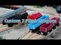 Custom 3D Printed 7 Plank Wagons! | FSP Customs #3