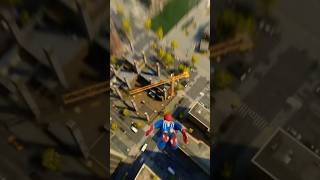 Gliding under the Bridge. #gaming #spiderman #marvelspiderman2 #peterparker #fyp