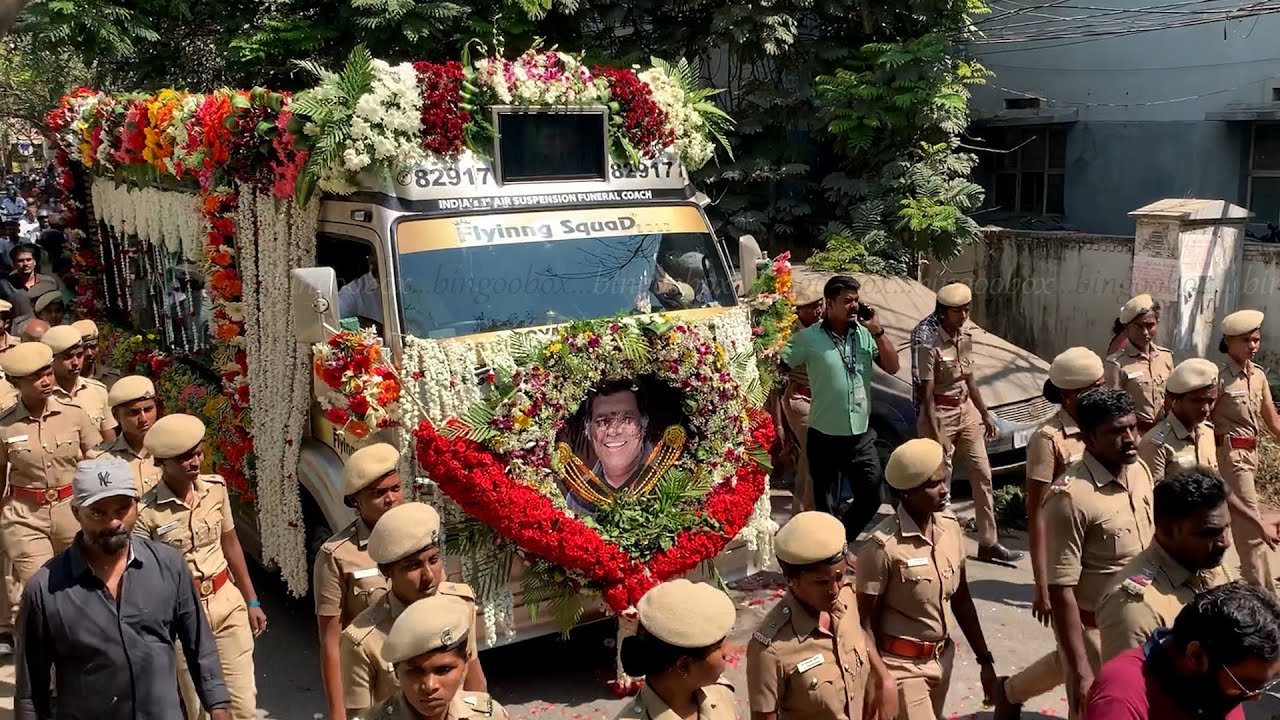 Mayilsamy 💔 கடைசி பயணம் 😢😭 mayilsamy latest tamil cinema news kollywood மயில்சாமி