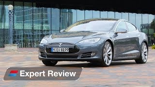 The 2014 tesla model s combines green electric power with range, pace
and style of an executive car. it can be had seven seats, too.
subscribe for m...