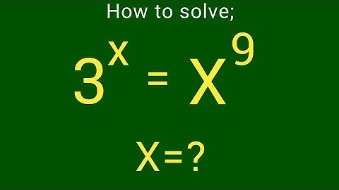 A Nice USA Olympiad Exponential Equation: Check the Method!!!
