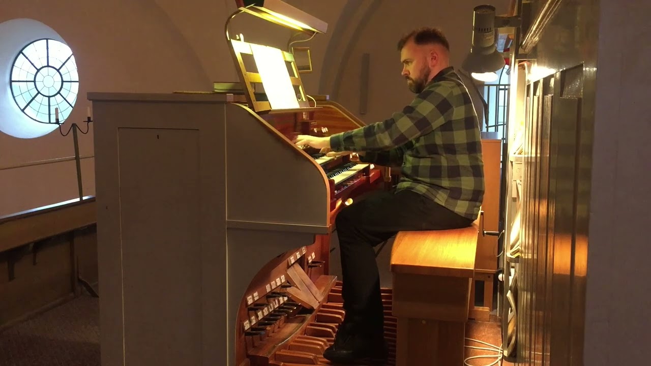 O. Lindberg: Gammal fäbodpsalm från Dalarna. Henrik Berg, organ.