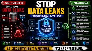 How Multi-Tenant SaaS Prevents Cross-Tenant Data Leaks #saas #technology #datasecurity #devops