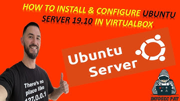 How to install & configure Ubuntu Server 19.10 - Video 2020