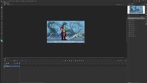 Adobe Animate Week 1   Step 6 Scale and Move Character