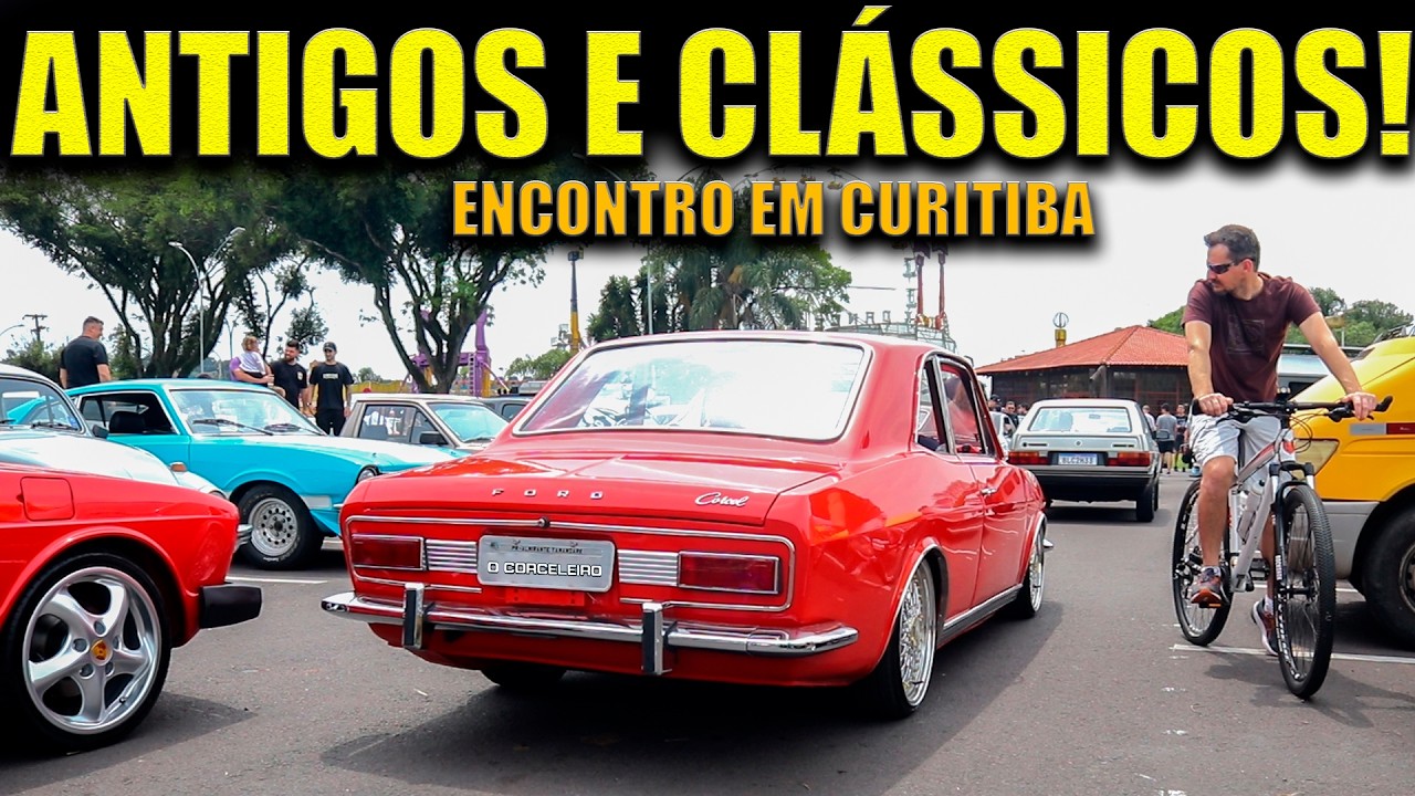 CARROS ANTIGOS CLÁSSICOS em CURITIBA!