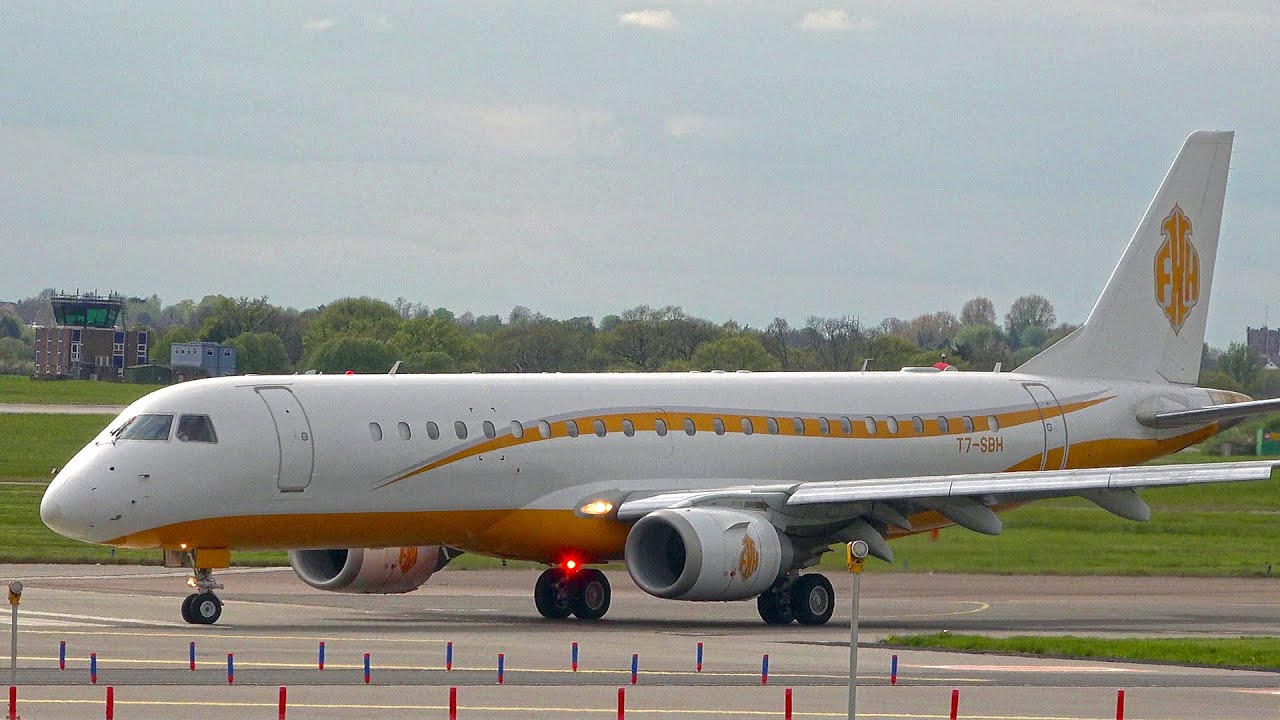 Northolt's biggest private jet