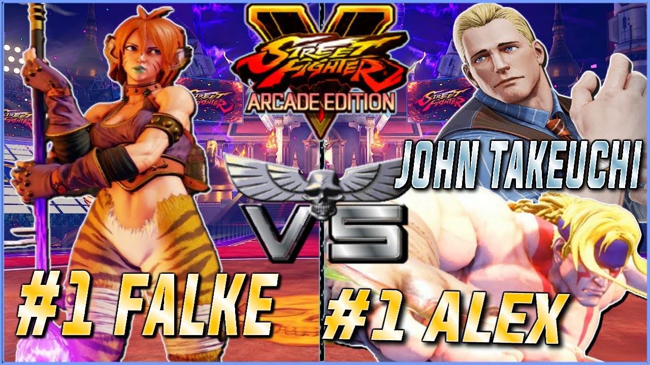 SFV AE 🔥 JIVAN JP (#1 Falke) VS GUNFIGHT (#1 Alex) &  john takeuchi (cody) ranked set 🔥 NRSFV
