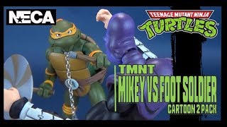 MISB Foot Solider TMNT Teenage Mutant Ninja Turtles Michelangelo vs