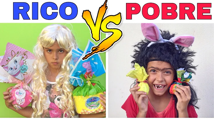 RICO VS POBRE - CAA AOS OVOS DE PSCOA | NICOLE DUMER