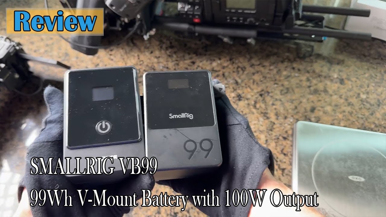 SMALLRIG V Mount Battery VB99 Review | The Best Mini V Mount Battery Revealed!