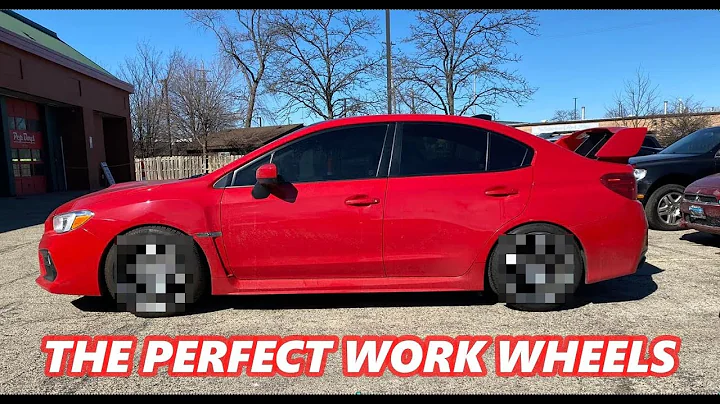 Subaru WRX NEW WORK WHEELS Reveal!