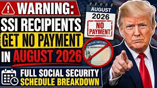 Your Social Security Payment Is Shifting: Why SSI Gets 2 Checks in July and None in August.