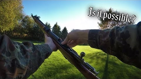 Battlefield 1 trick reload in Real life with the Mosin Nagant?