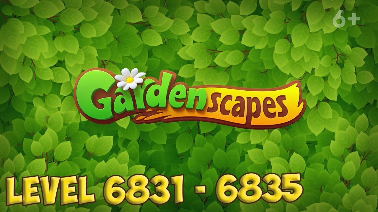 GardenScapes level 6831 - 6835 HD - YouTube